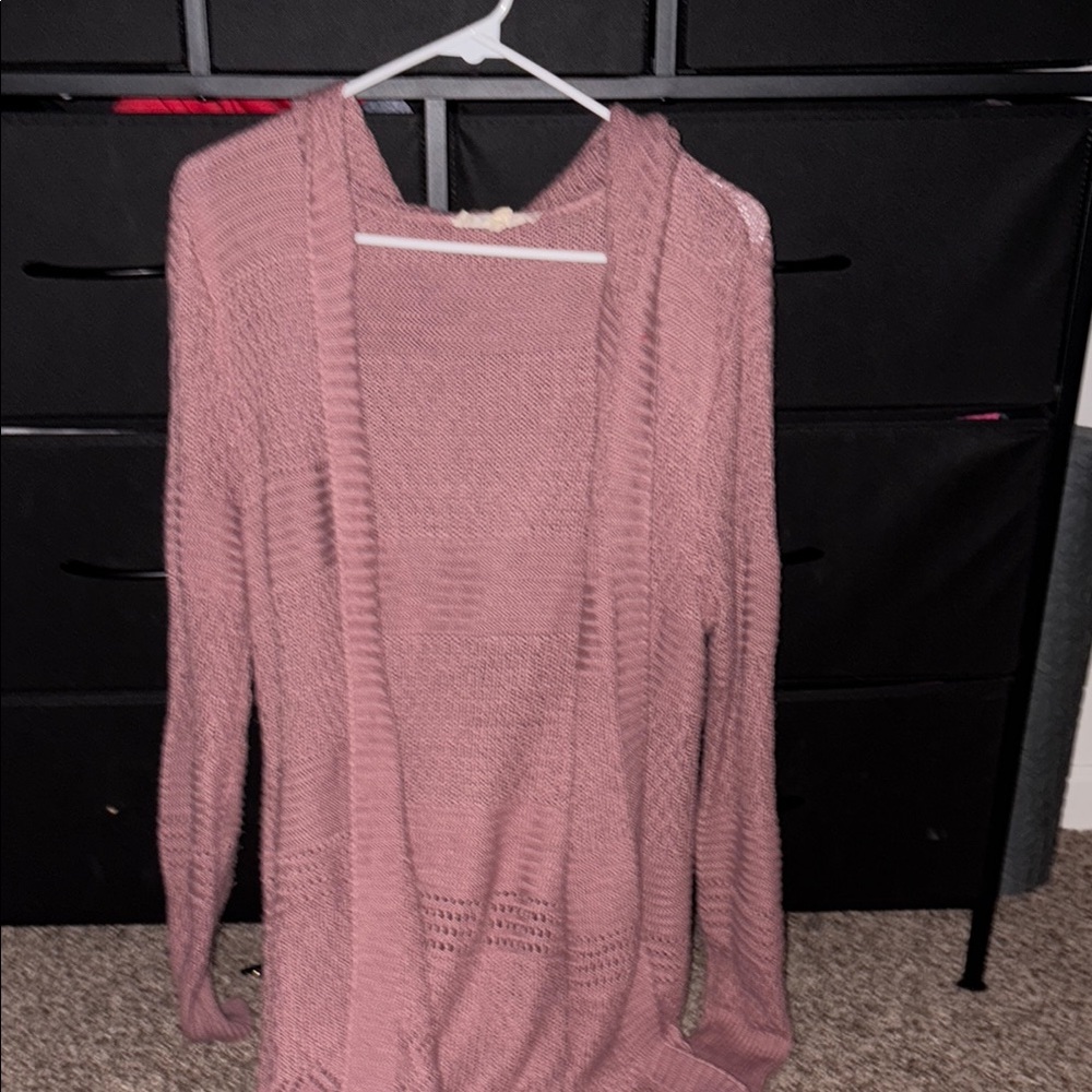Pink Republic Pink Cardigan Sweater